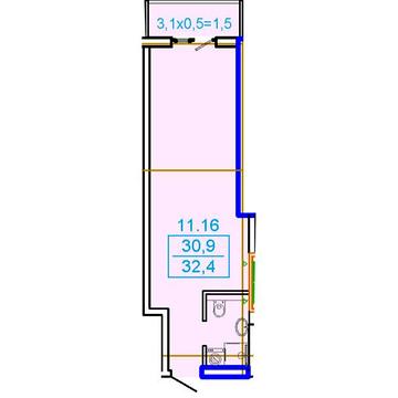 Продаж 1к Квартира Генуезька вулиця ЖК Эллада
