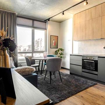 Неймовірна дизайнерська квартира! БАЛКОН, ПАРКІНГ,  жк Тополіс