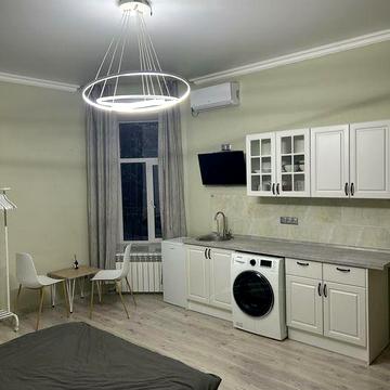 квартира центр города студия , долгросрочная аренда