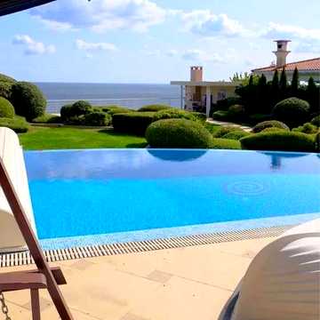 VIP VILLA  1-я линия 14 с Б Фонтана Панорама моря! ВАРИАНТЫ Видео