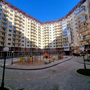 .ЖК Континент. Однокомнатная. 34м2. Правильная планировка