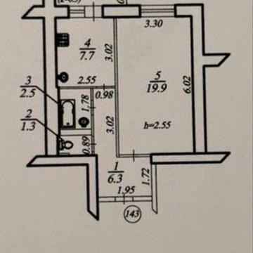 Продам 1-ую квартиру Даффи