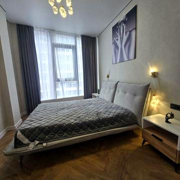 Кор-03 Двухкомнатная с видом на море! Район Фонтана! 3 минуты до пляжа! ЖК коста фонтана