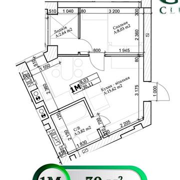 Продаж 1к Квартира Лисенка вулиця ЖК GL Club