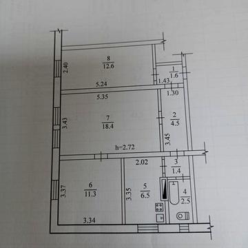 Продається 3 кімнатна квартира