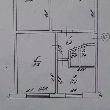 На продаж квартира в місті Ладижин.