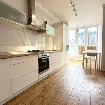 Оренда однокімнатної квартири «євро двійки» 44м2 4 поверх ГАЗ ЖК Кришталеві джерела, закрита територія Феофанія метро Теремки Виставковий центр 5хв