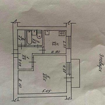 Продаж однокімнатної квартири Канів