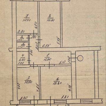 Гайсин. Продається 3-кімнатна квартира в центрі міста, вул. Центральна, 109А