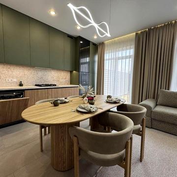 БЕЗ КОМІСІЇ Дуплекс з ремонтом та технікою в Петропавлівській Борщагівці, бульвар Дружби