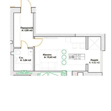 Продаж 1к Квартира Григорія Сковороди вулиця ЖК Фортуна-2