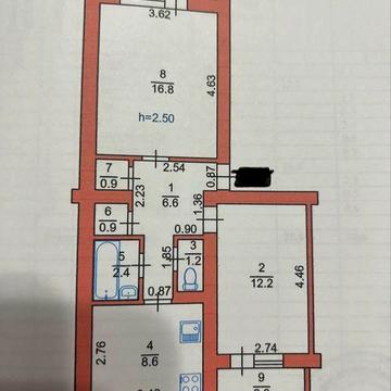 Продам 2 кімнатну квартиру