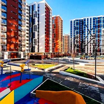 Видова однокімнатна з кухнею-студією ЖК Manhattan