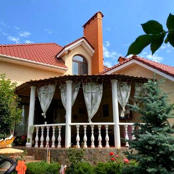Шикарный дом недалеко от моря 220 м² с участком 5 соток | ракушняк, тёплый пол, гараж, сад - АМ