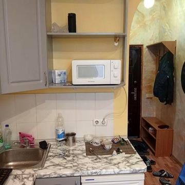 Здам квартиру студия со своим сан узел 20 КВ