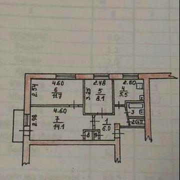 Продам 3-х кімнатну квартиру, р-н Ковельський  під ремонт