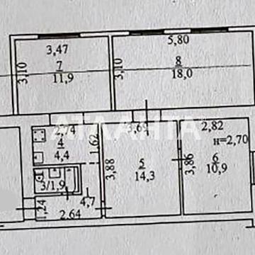 улица Сибирская, 6, Черемушки, Киевский, Одесса, Одесская 28000.0 USD