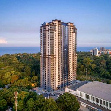 Без комиссии! 2-комнатная квартира 118 м2 - 140063 у.е. в престижном ЖК бизнес класса. Парк. Море. Аркадия