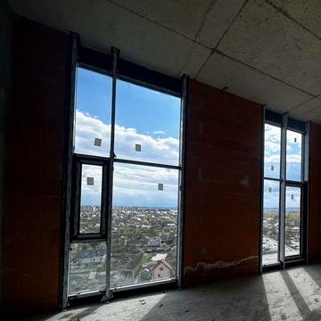 Продаж 2 кім пентхауса 53 м2  біля озера з терасою та великими панорамними вікнами