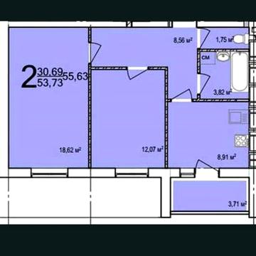Квартира 2-комнатная ЖК Птичка 24000$ Лучшая ценаи планировка ЕОселя ЖК Птичка