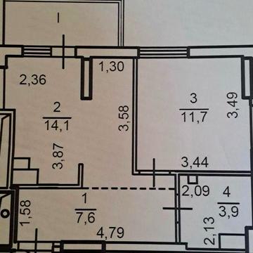 Продам однокімнатну квартиру в Приморському районі (центр міста) ЖК Акварель 3