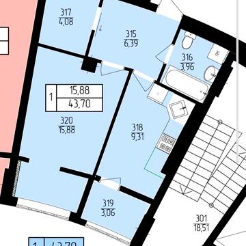 Однокімнатна квартира в новобудові місто Рівне від забудовника має 2 лоджії+гардероба вікна у двір.при купівлі 2х квартир одночасно знижка 10%!