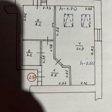 1 кімнатна квартира