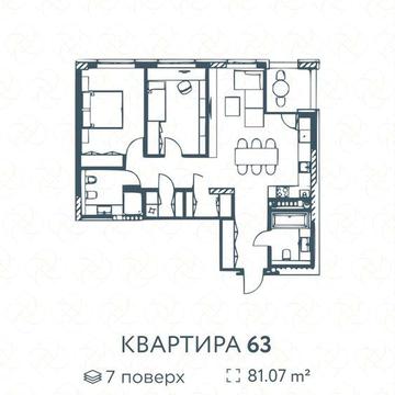 Пентхаус 87 м² | 2 спальні + кухня-вітальня | 2 санвузли + 2 комори | новобудова ЖК Central Park