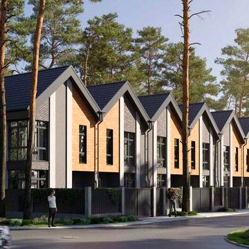 Таунхаус у центральній частині міста Буча по вулиці Леха Качинського