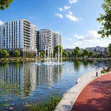3-кімнатна 89м² новобудова ЖК Lake View Франківський район здача I-II квартал 2027 ЖК Lake View