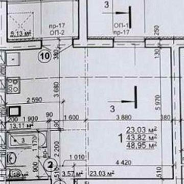 Продам 1-комн квартиру 49м2 в Новострое ЖК ЛУЧ  MV ЖК ЛУЧ