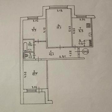Продам 3 кім квартиру р/н Північний