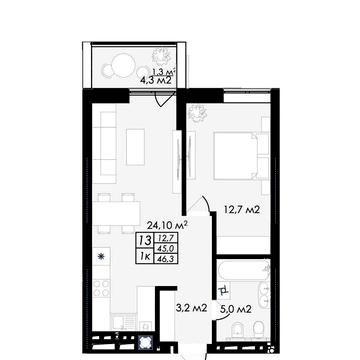 1 кімнатна квартира ЖК PROSTIR ЖК Простір Львів Сихівський р-н Боднарівка вул. Стрийська ЖК Prostir