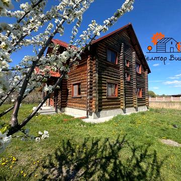 Продаж будинку з дерева на 14,5 сотках с. Вишеньки