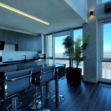 Оренда квартири ЖК Славутич. Осокорки. вул Зарічна. ВИДОВА ДВОРІВНЕВА 115м2. Три кімнати