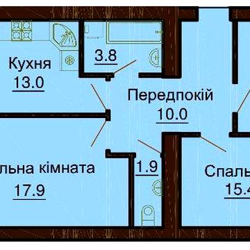 3к квартира 74 м2 жк Софія Клубний від Мартинова є відновлення ЖК Клубный