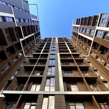 Просторная 1-комнатная с видом на море и ипподром , 57 м², ПРОСТРАНСТВО НА ГЕРАНЕВОЙ ЖК Пространство на Гераневой