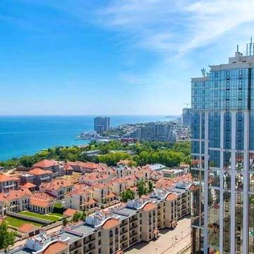 на ГОД‼️на ЛЕТО‼️АРКАДИЯ/Француский бул‼️9 ЖЕМЧУЖИНА Балкон‼️Вид МОРЯ