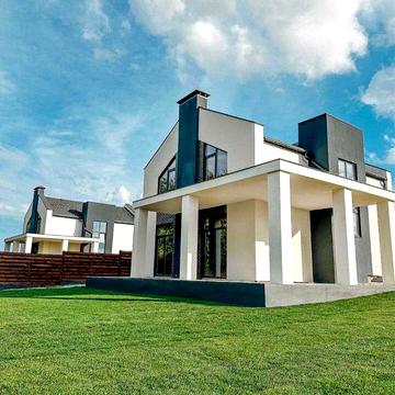 Будинок 160 м² | перша лінія з видом на озеро | 10 соток | 2 тераси |  у подарунок - ландшафт