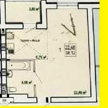 Продам 1 комнатную квартиру ЖК Гидропарк 14500$ новострой GS ЖК Гидропарк