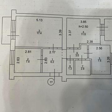 Продам 3-кімнатну квартиру у м. Буча