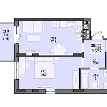 1 кімнатна квартира ЖК Винниківські Вежі Винники Львівський район вул. Кільцева БЕЗ КОМІСІЇ ЖК Винниківські Вежі