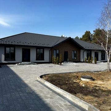 Триплекс с газом та діляночкою у м Ворзель поруч з лісом