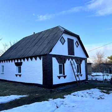 ГАЗ!Продам будинок біля лісу с.Плесецьке 35хв. до Києва,Фастівський рн