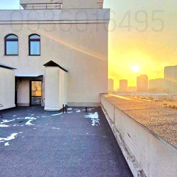 Пентхаус з каміном та терасою, 960$/м в серці Києва, До центру 10хв машиною
