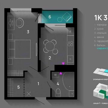 Продам 1к квартиру (сирець) у ЖК Sky Garden. ТЕРМІНОВО! ЖК Sky Garden