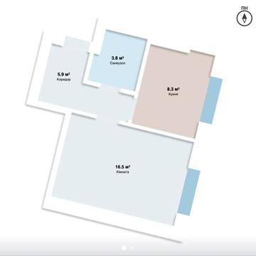 1к квартира на газу у зданому будинку!