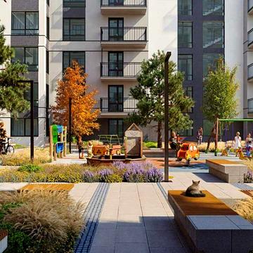 ЖК Park Residence квартира у новобудові площею 71 кв.м/Трикімнатна ЖК Park Residence