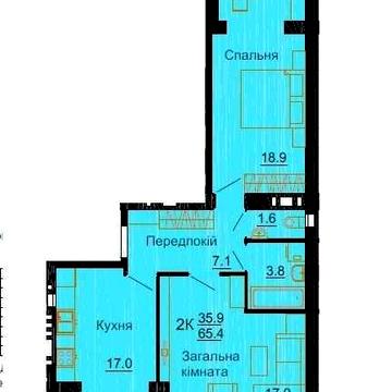 Продаж 2К 63М З КЛЮЧАМИ і документами ОСТАННЯ ЖК Львівський Затишок