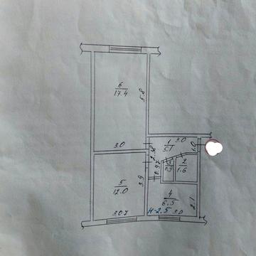 Продаж квартири 2–кімнатна в центрі міста. Під ремонт!